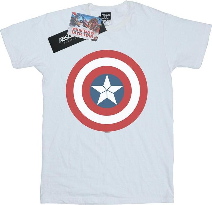 Image du produit - T-shirt CAPTAIN AMERICA CIVIL WAR SHIELD - Homme (S)