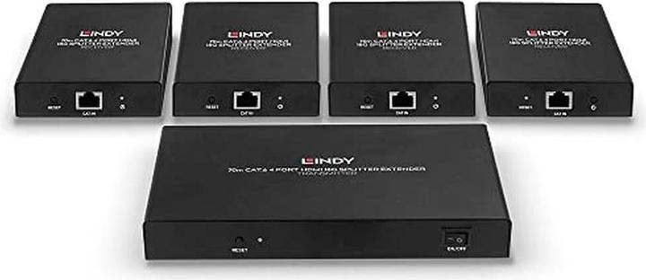 Produktbild Lindy 4 Port HDMI Splitter, Extender