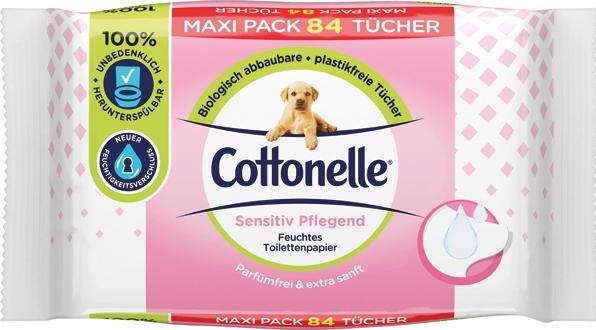 Actual product image Cottonelle Moist toilet paper
