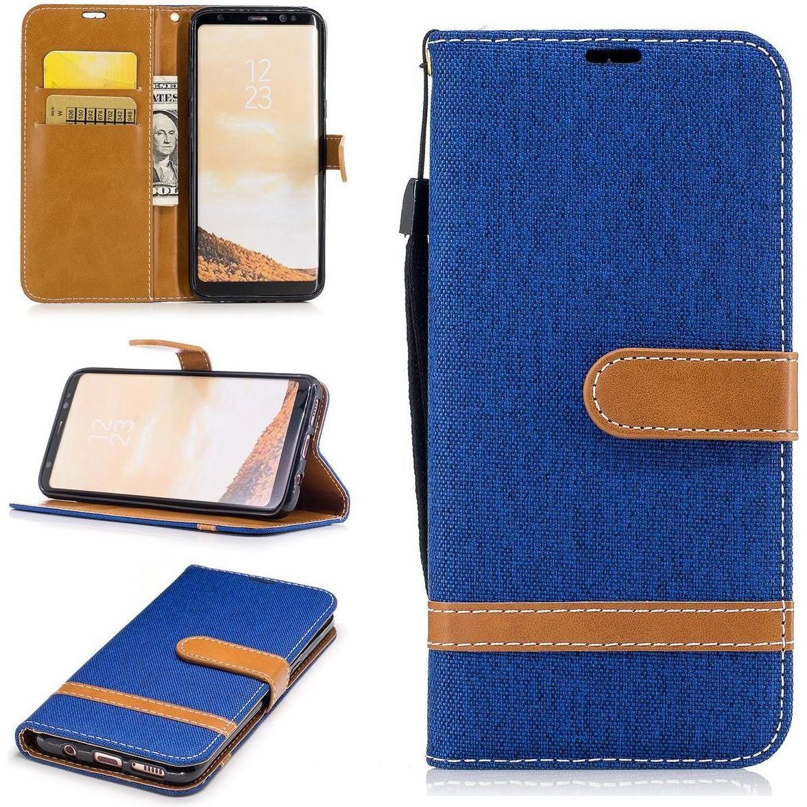 König Design Hülle Handy Schutz für Samsung Galaxy S8 Case Cover Tasche Wallet Etui Bumper (Samsung Galaxy S8+), Smartph...