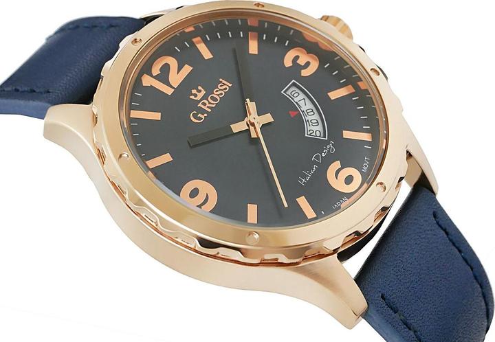 Produktbild Gino Rossi Rossi Men's Derter Black Watch (10273A-6F3) (25 mm)