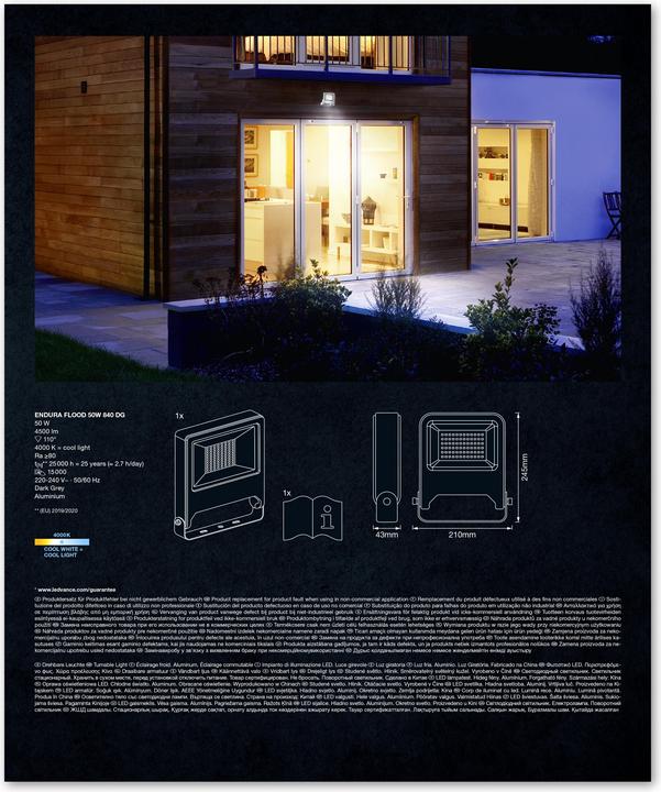 Image du produit Ledvance Endura Flood (4500 lm, IP65)