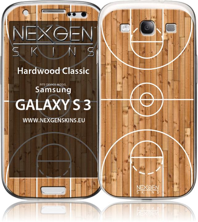 Nexgen Skins Un jeu de peaux pour la coque à effet 3D Samsung GALAXY S III (Hardwood Classic 3D) universel (Apple iPhone 11)
