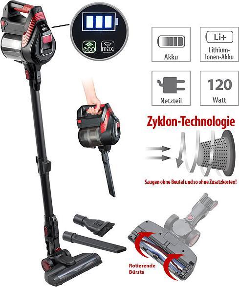 Produktbild Sichler 2in1-Akku-Zyklon-Staubsauger mit elektrischer Bürste