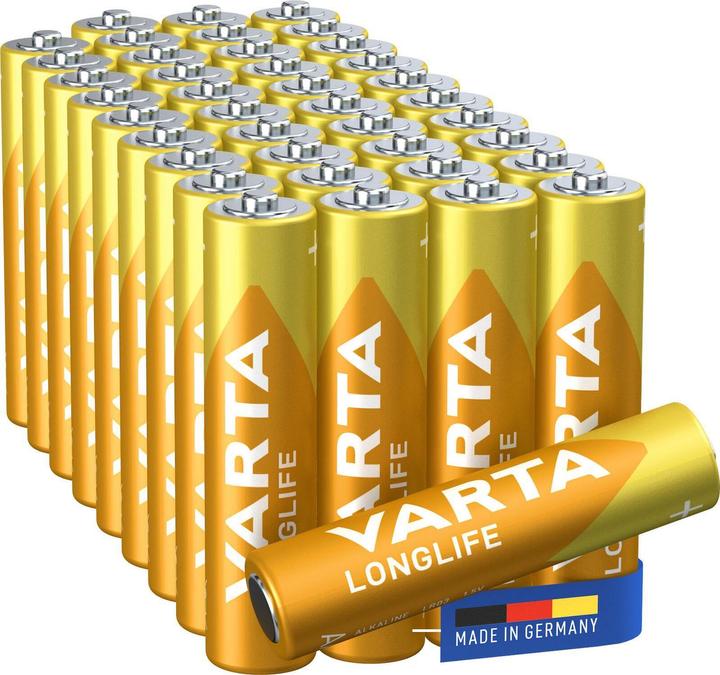 Actual product image Varta Longlife (40 pcs., AAA, 2400 mAh)