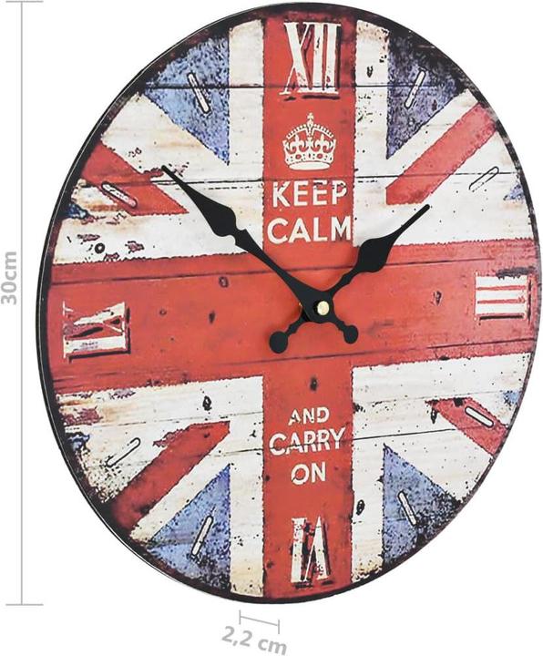 Actual product image vidaXL Uhr (30 cm)