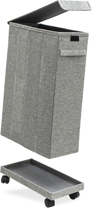 Actual product image DuneDesign Wäschekorb mit Rollen (50 l)