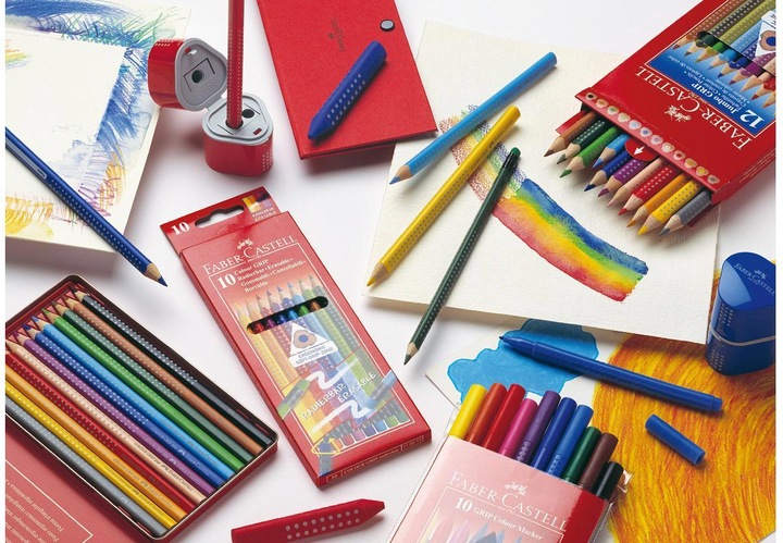 Actual product image Faber-Castell colour grip (Multicoloured, 10 x)