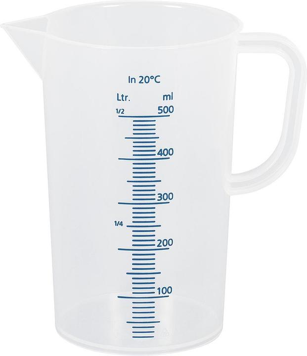 Produktbild No Name Messbecher 0,5 l transparent (500 ml)