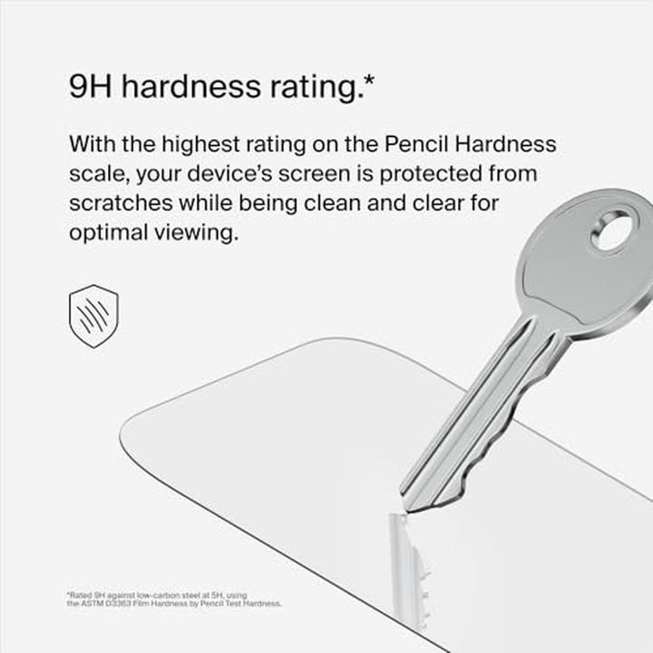 Image du produit Belkin Tempered Glass (1 pcs, Apple iPhone 15 Pro)