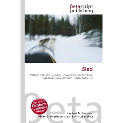 Thumbnail - Sled, Ratgeber von Lambert M. Surhone, Miriam T. Timpledon, Susan F. Marseken