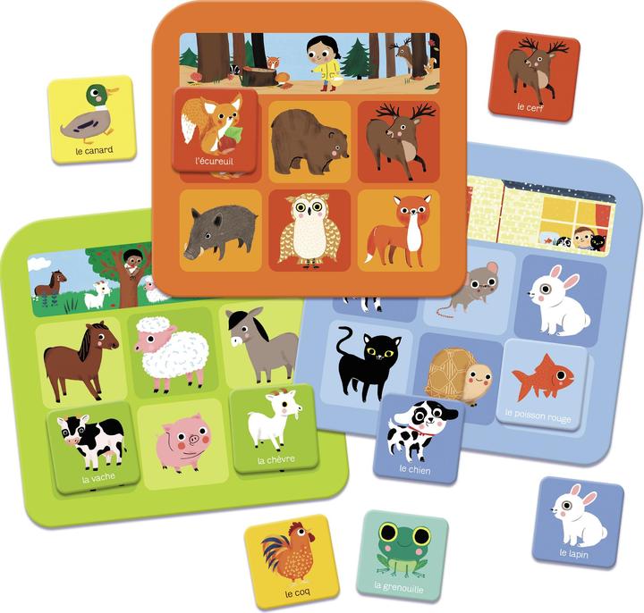 Produktbild Nathan 30053 Brettspiel Kartenspiel Matching (Französisch, 1 - 5 Spieler)