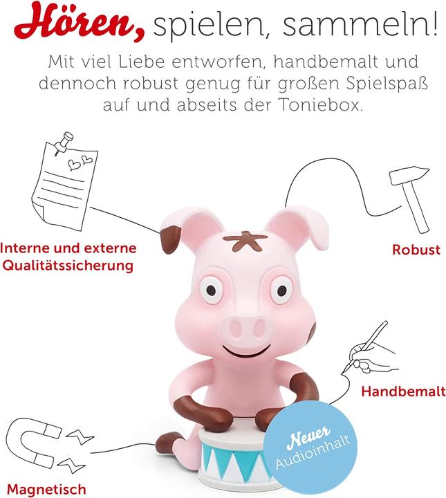 Actual product image Tonies Favourite Children's Songs - Animal Songs (Relaunch) (German)