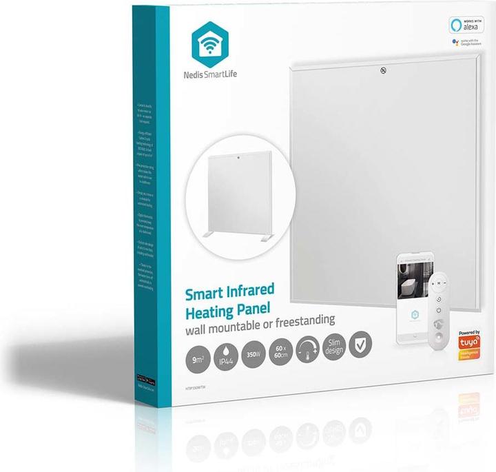 Produktbild Nedis SmartLife Infrarood verwarmingspaneel - 350 W - 1 Warmte Stand - Instelbare thermostaat - Afstandsbe (350 W)