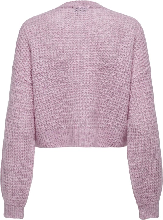 Image du produit Only ONLMIKANI LS CROP STRUCTURE ONECK CC KNT Pull en maille (XL)