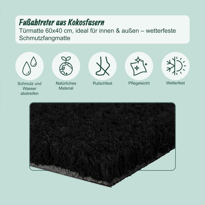 Productafbeelding Relaxdays Fussmatte (60 x 40 cm)