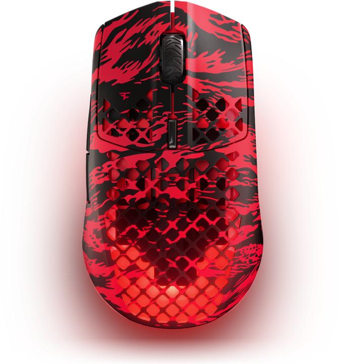 Immagine prodotto SteelSeries Mouse da gioco Aerox 3, senza fili, edizione Faze Clan (Senza fili)