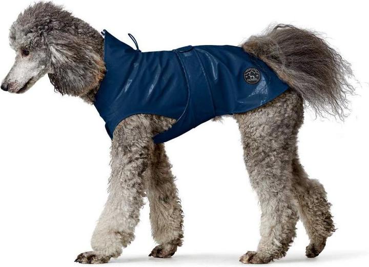 Actual product image Hunter Milford blue mackintosh 30 cm (30, Dog raincoat)