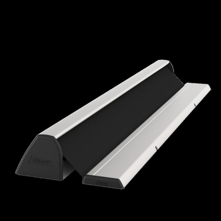 Actual product image Athmer Finger protection profile NR-32 UniSafe Length 1925 mm Opposite hinge side silver anodised Colour