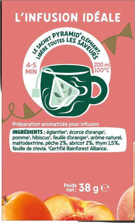 Produktbild Elephant Infusion Péche Abricot (38 g)