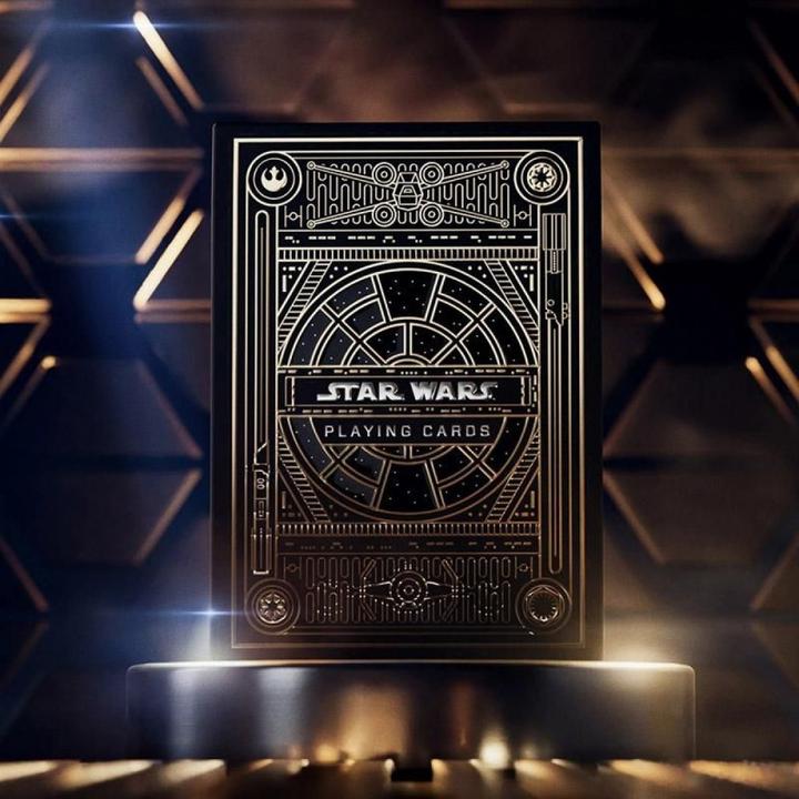 Actual product image Bicycle Star Wars Spielkarten Silver Edition Dark Side (English)