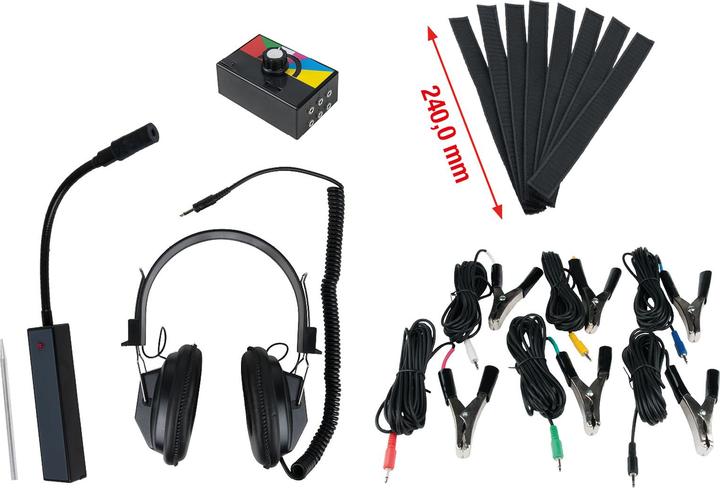 Immagine prodotto KS Tools Stetoscopio professionale elettronico, 18 pezzi.