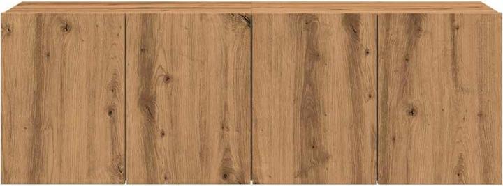 Actual product image vidaXL TV wall units 2 pcs. (30 x 30 x 41 cm)