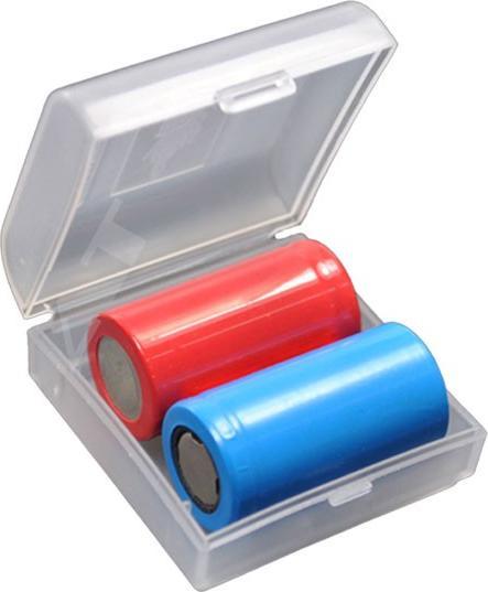 Produktbild Efest Plastikbox für 2x 18350 transparent