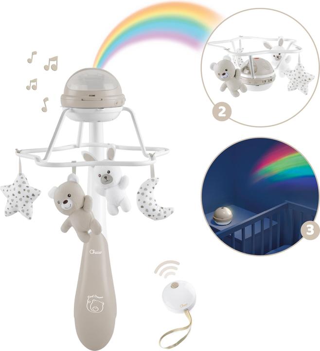 Produktbild Chicco Regenbogen Mobile 3-in-1 Beige