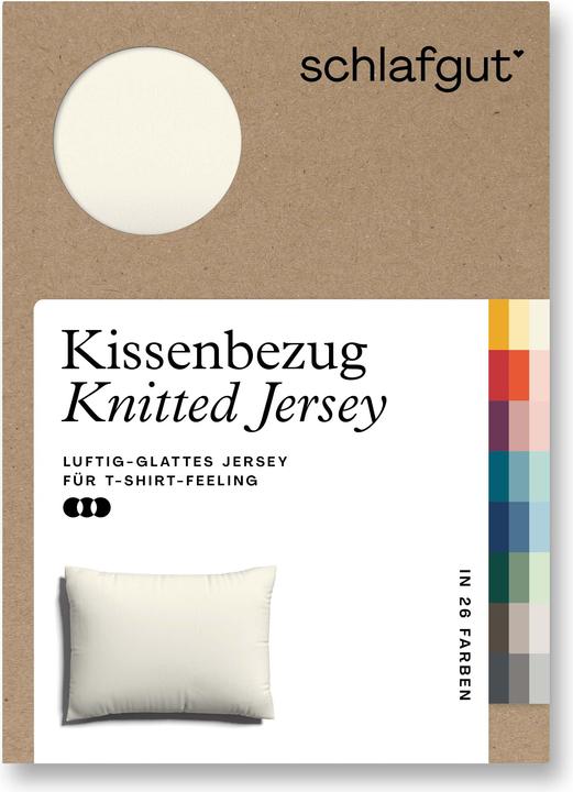 Actual product image schlafgut Knitted Jersey (Duvet cover, 70 x 90 cm)