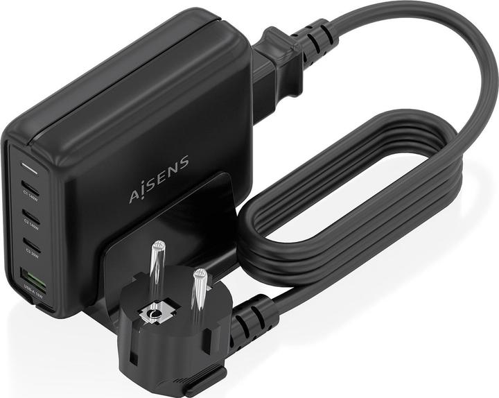 Image du produit Aisens ASCH-140W4P056-BK (140 W, 4 ports)