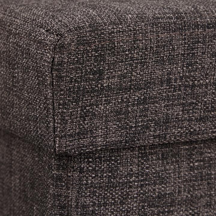 Actual product image Relaxdays Folding Storage Ottoman