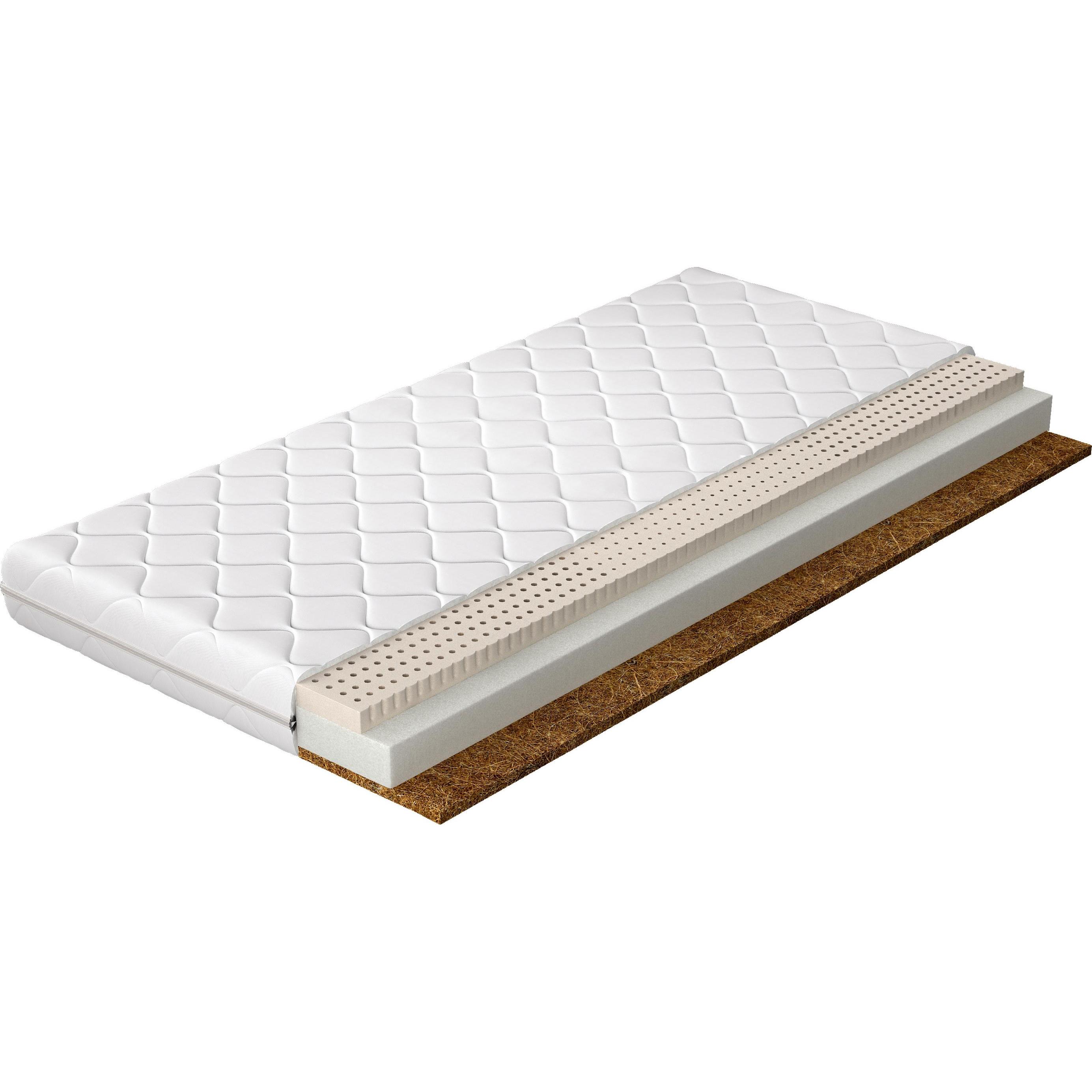 ELTAP, Matratze, Mokka Microfibre (160 x 200 cm, Latexkern)