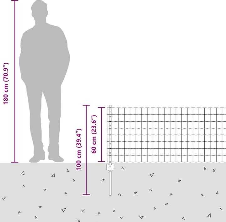 Produktbild vidaXL Aussenbarriere