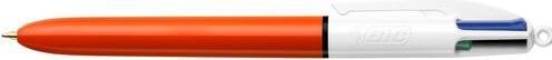 Image du produit Bic Stylo bille 4C Multicolore Fin 0.30 mm Rechargeable (Bleu, Noir, Rouge, Vert, 1x)