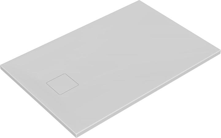 Actual product image Hüppe EasyFlat shower tray, drain short side, rectangular, 1200x800mm