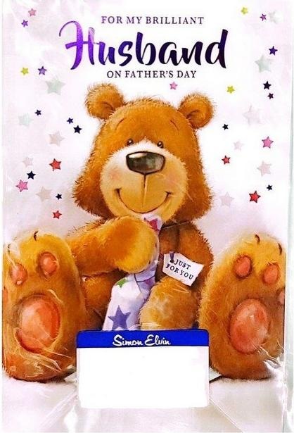 Image du produit Simon Elvin - Carte de voeux FOR MY BRILLIANT HUSBAND (6 pcs)