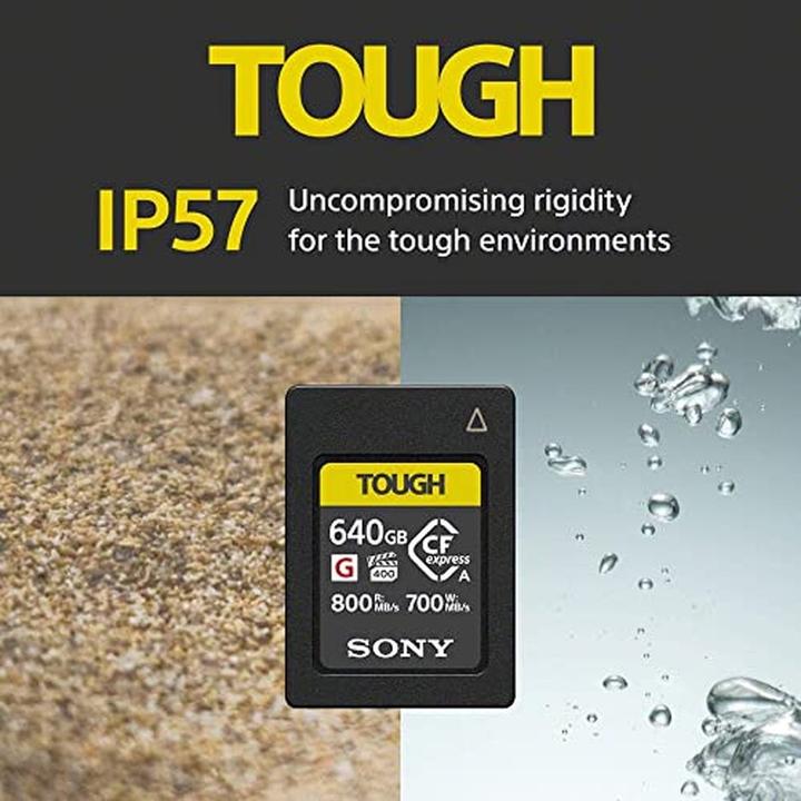 Actual product image Sony Tough CEA-G (640 GB, CFexpress type A)