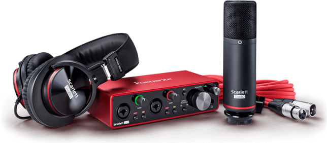 Produktbild Focusrite Scarlett 2i2 Studio Pack 3rd Gen (USB)