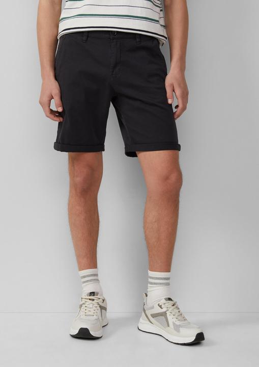Produktbild S.Oliver Hose Chino-Shorts John aus Baumwollstretch mit fixiertem Turn-up (34)