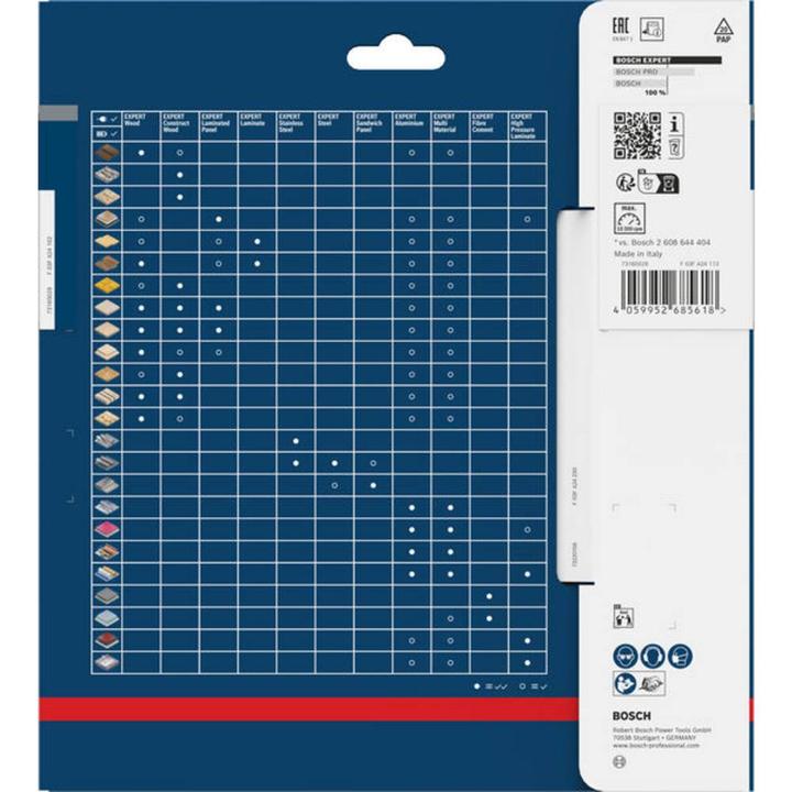 Produktbild Bosch Professional Zubehör EXPERT Wood Kreissägeblatt, 185x20 mm, T32