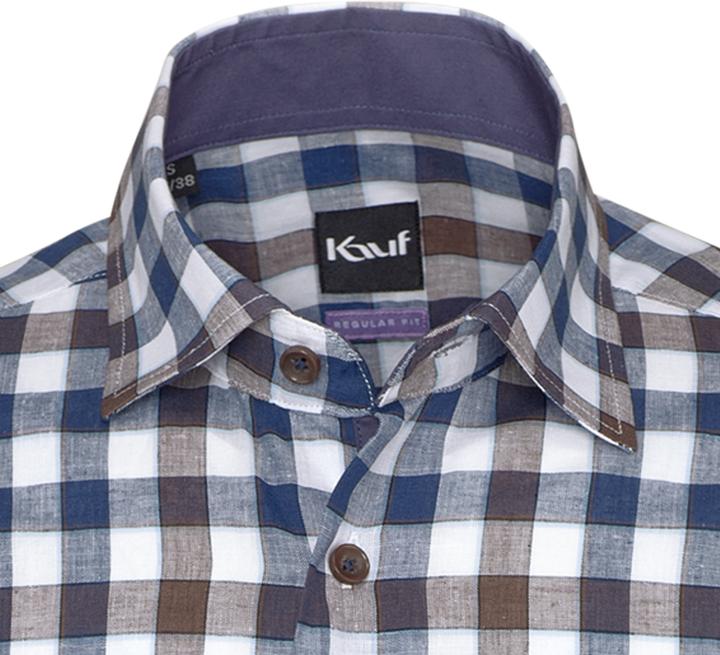 Immagine prodotto Kauf "Bari Kent Kurzarm regular fit mit Kontrast mit Leinen" (M)