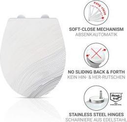 Produktbild Wenko WC-Sitz Menin Duroplast