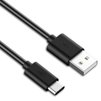 Image du produit Logo Câble USB A - USB-C 1 m noir (1 m, USB 2.0)