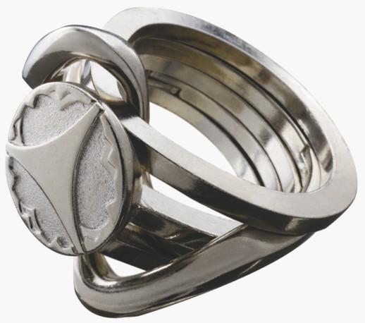 Actual product image Huzzle Cast Puzzle - Ring II***** (French)