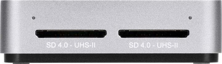 Actual product image OWC USB-C Dual Slot SDXC UHS-IICard Read OWCTCDSDRDR