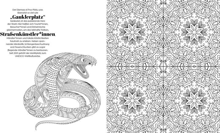 Image du produit Paradis du coloriage - Marrakech, une destination de rêve