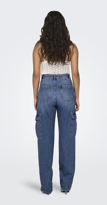 Produktbild Only Gerade geschnitten Hohe Taille Jeans Straight-Fit jeans (W29/L32)
