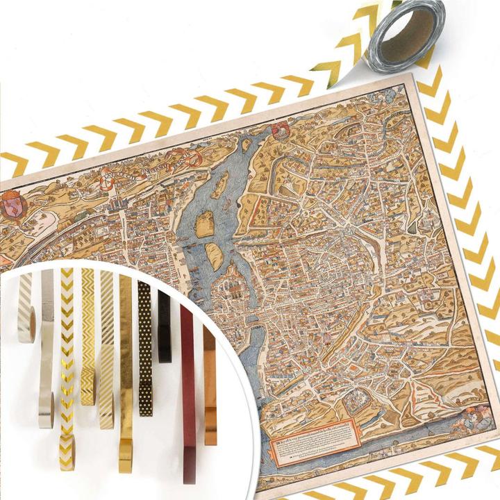 Image du produit Trenddeko Carte historique de Paris (60 x 40 cm)