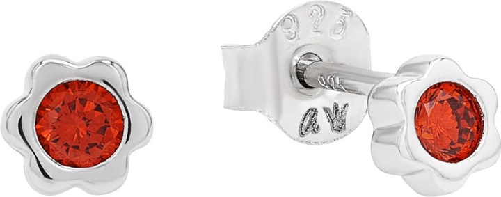 Produktbild Prinzessin Lillifee Ohrschmuck für Mädchen, 925 Sterling Silber, Zirkonia synth. | Geburtsstein (Silber 925)